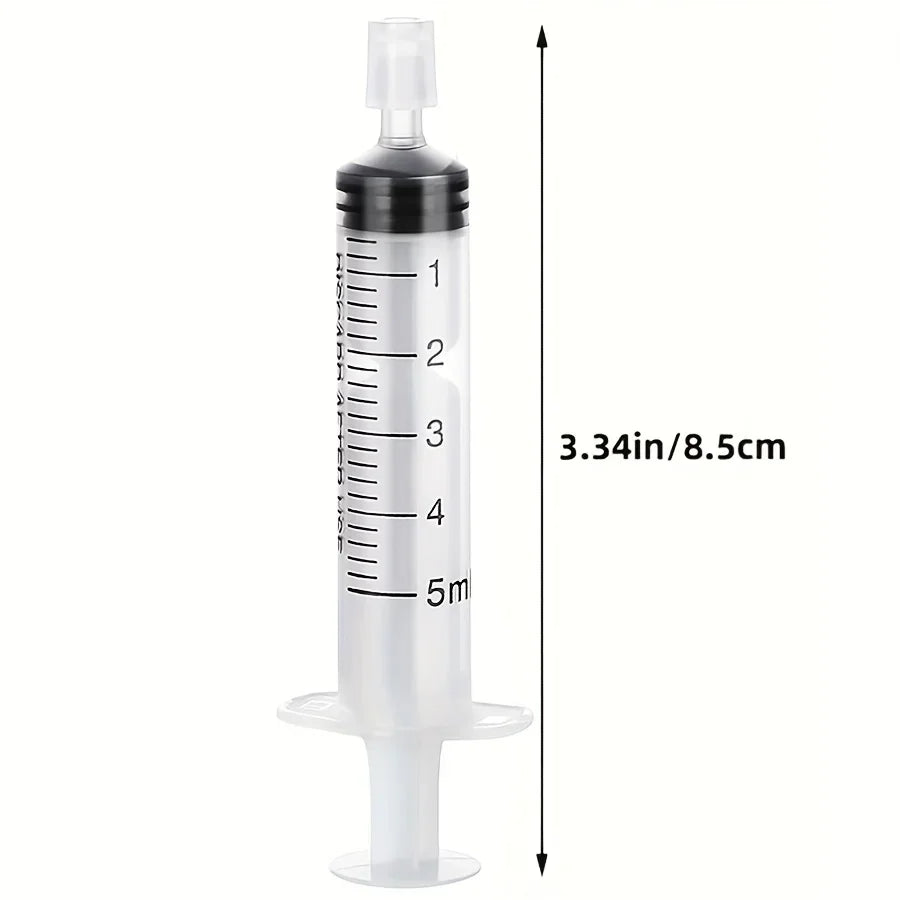 10/20pcs 5ml syringe plastic perfume dispenser tool refills cosmetics for quantitative distribution of refillable bottles QIWU