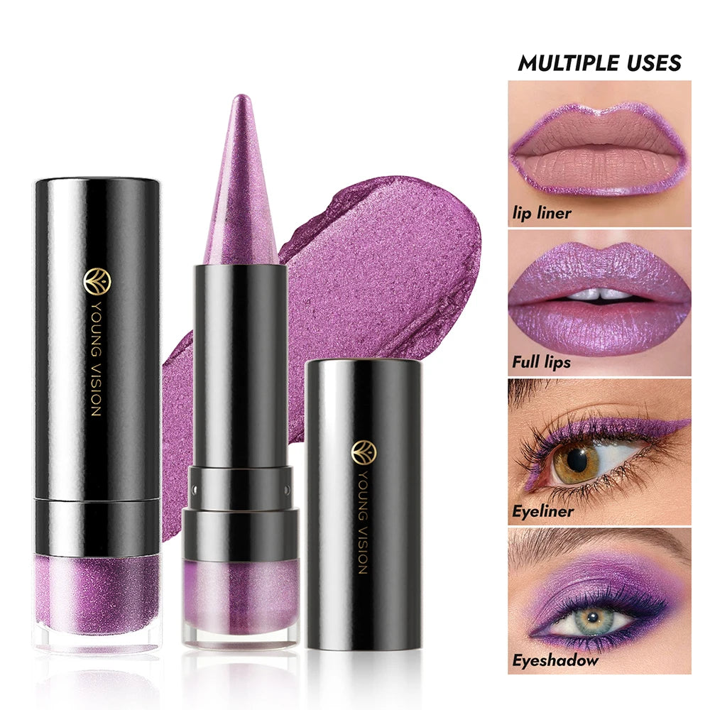 Gradient Lip Liner Pen with Matte Velvet Finish Smooth Application  Lipstick for Defined and Elegant Lips