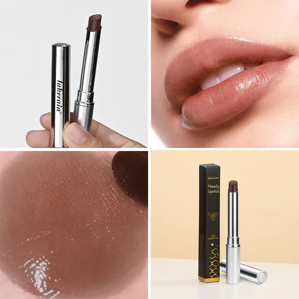 Lakerain Colorless Nearly Lip Balm Lipstick Long Lasting Hygienic Moisturizing Lips Plumper Nourish Makeup Lip Care Cosmetics