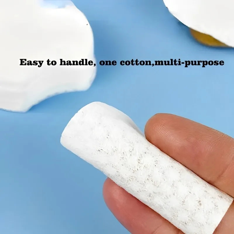Disposable Makeup Cotton Pad 300/600/1200pcs Soft Pearl Notched Design Facial Cleaning Wipes Makeup Remover Beauty Cosmetic Tool
