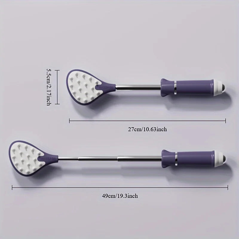 Tickle Scratch Itchy Scratch Portable Scratcher Telescopic Scalable Scratch Back Scratch Tool Portable Point Massage Stick