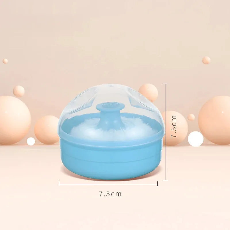High Quality Powder Puff Set with Case, Sponge Puff for Face & Body Loose Powder