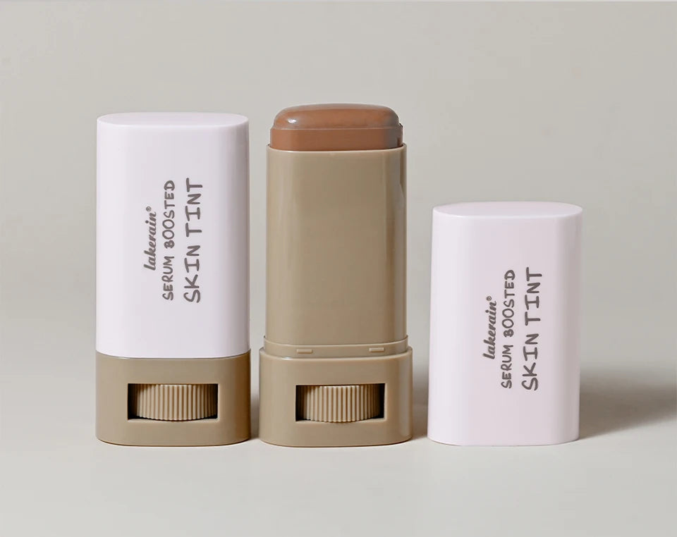 Foundation Skin Tint Balm Skin Tint Stick Waterproof Nourishing Solid Tinted Serum  Face Tinted Face Contour Stick Makeup