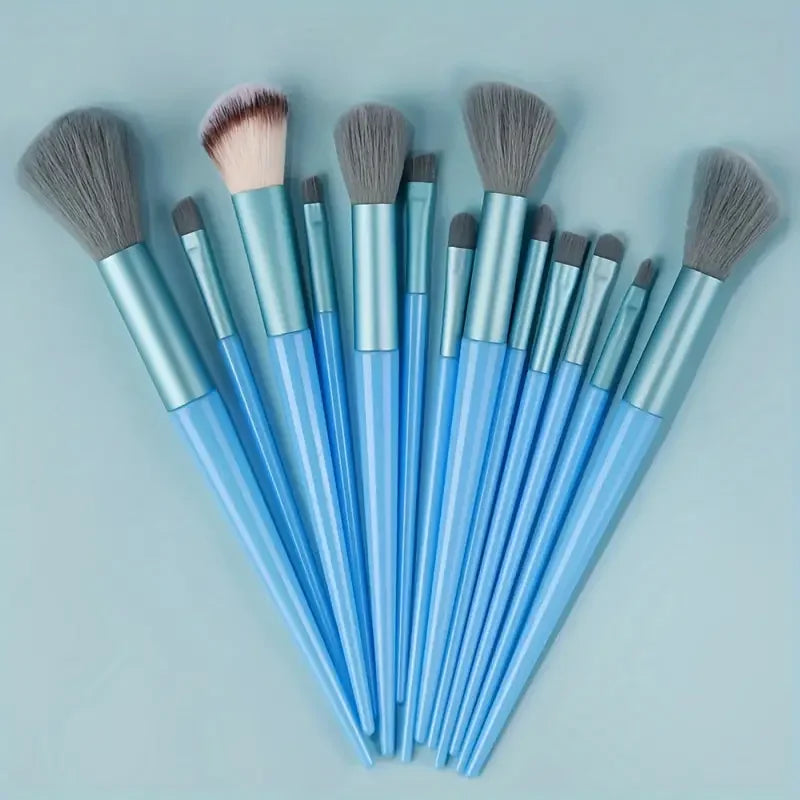NEW 13PCS Makeup Brush Set Soft Fluffy Eye Shadow Foundation Blush Highlighter Concealer Brush Female Beauty Tool Christmas Gift