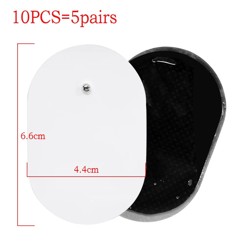 10/20PCS Electrode Pads Gel For Tens Acupuncture Massage Machine Slimming Pulse Ems Muscle Stimulator Massager Sticker