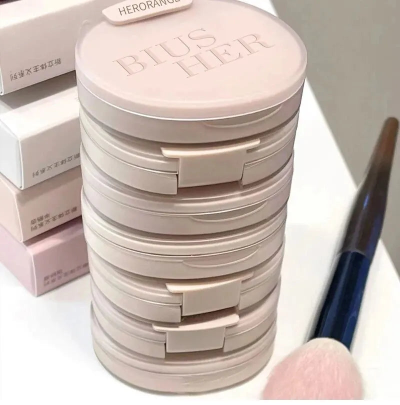 HERORANGEHR526 Monochromatic Blush Is Waterproof, Sweat-proof, Colorfast, and Durable. Six Colors Are Available.
