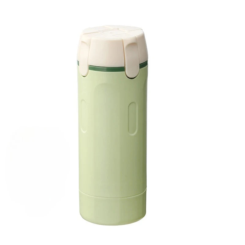 1pc 4-in-1 Emulsion Dispenser Bottle, Travel Bottle, Minimalist with Labels, Travel Dispenser Bottle, Toiletry Container