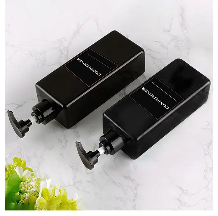 3 Pack Soap Bottle Liquid Soap Dispenser 17.6 UK FL OZ Refillable Empty Shampoo Conditioner Container for Bathroom Supplies