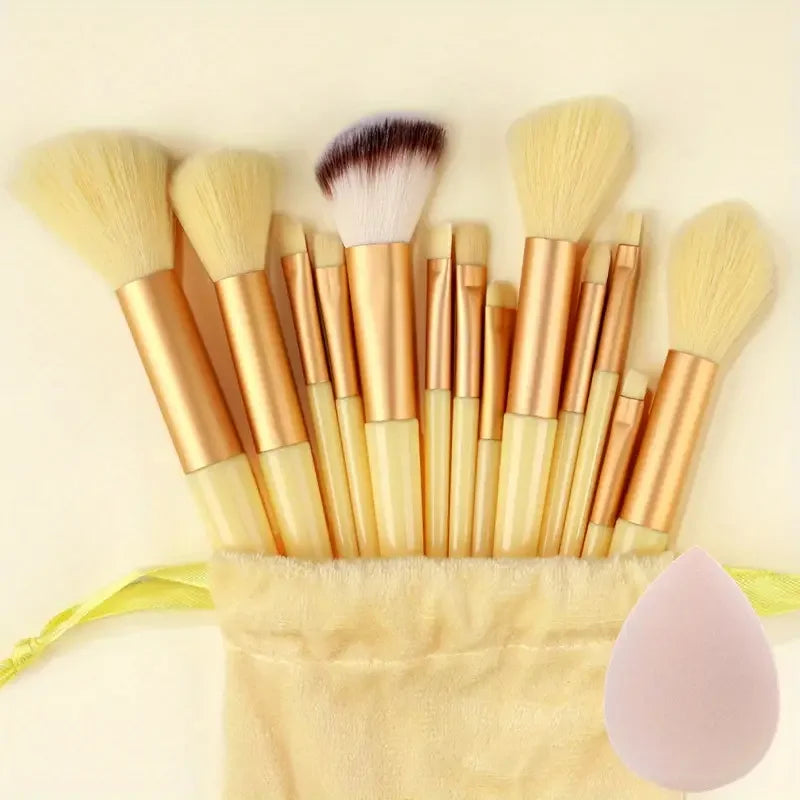 NEW 13PCS Makeup Brush Set Soft Fluffy Eye Shadow Foundation Blush Highlighter Concealer Brush Female Beauty Tool Christmas Gift