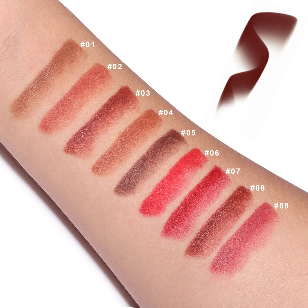 Gradient Lip Liner Pen with Matte Velvet Finish Smooth Application  Lipstick for Defined and Elegant Lips