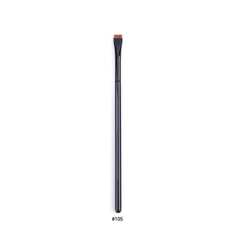 Karsyngirl 1/2/3Pcs Professional Eye Makeup Brush Flat Eyeliner Brush Eyebrow Application Lip Makeup Brush Eye Patch Makeup Tool