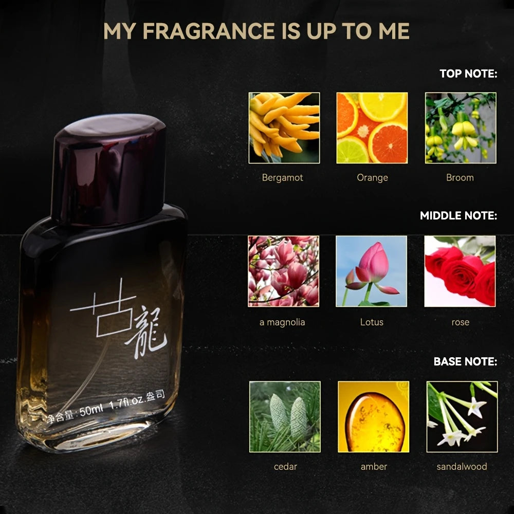 Royal & Black Dragon Cologne for Men 50ml Luxury Long Lasting Fragrance Classic Oriental Scent Strong and Elegant Eau De Cologne