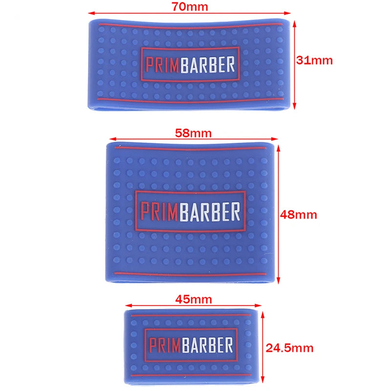 3Pcs  Professional Barber Clipper Grip Non Slip Barber Clipper Bands Resistance Barber Sleeve Barber Hair Clipper Holder Tools