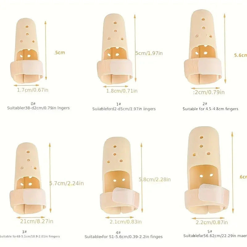 1pc Plastic Finger Splint For Trigger Finger, Thumb Splint Support Brace For Straightening & Injury Protection, Order A Size Up