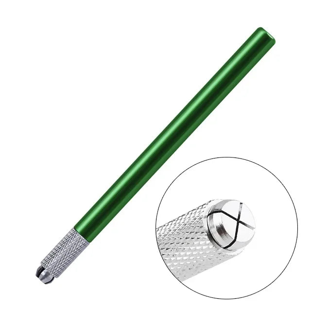 1pcs Manual Tattoo Pen Permanent Makeup Machine Microblading Pen for Lip Tattoo and Eyebrow Tattoo Tebori Pen for Tattoo Artist