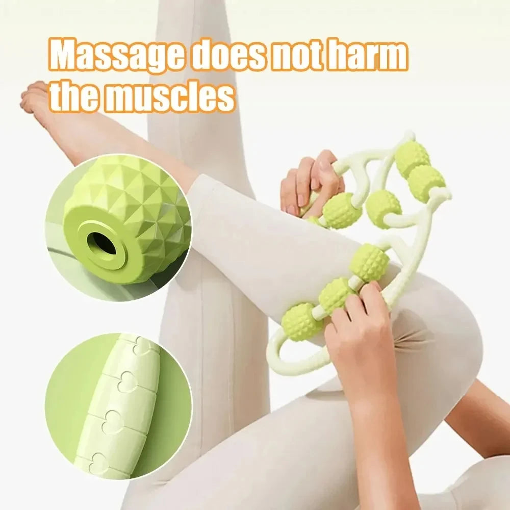 12-Round Slimming & Muscle Relaxation Equipment for Thighs and Calves, Leg Toning Artifact