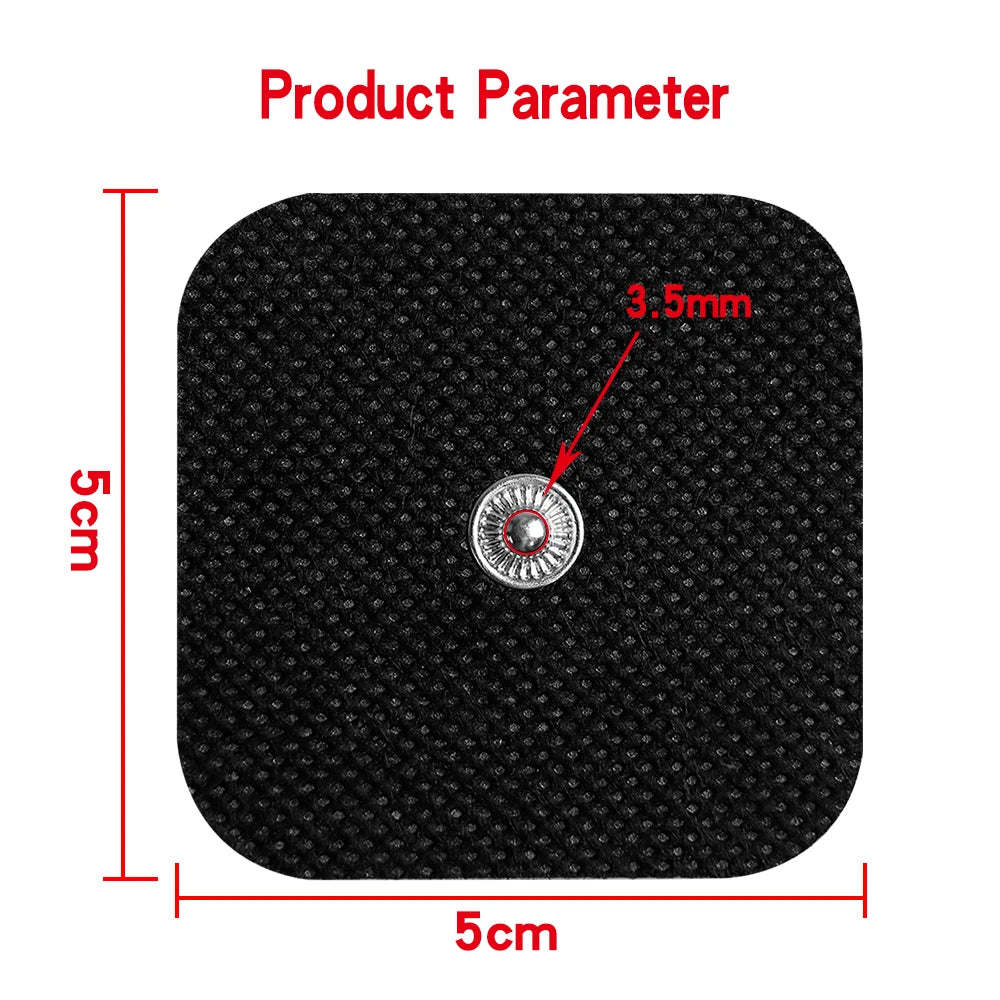 10/20PCS Electrode Pads Gel For Tens Acupuncture Massage Machine Slimming Pulse Ems Muscle Stimulator Massager Sticker