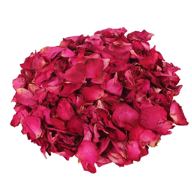 50g Romantic Natural Dried Rose Petals Bath Dry Flower Petal Spa Whitening Shower Aromatherapy Bathing Supply