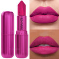 Matte Lipstick Long-Lasting Waterproof Classic Sexy Rose Red High Pigment Velvet Lip Makeup Gifts for Women Cosmeitics Lip Gloss
