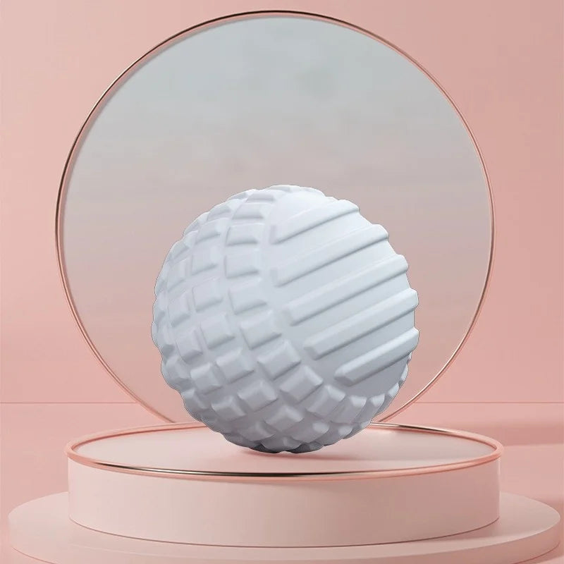 Reusable Washable  Textured Massage Ball Lightweight Suction Fitness Ball Daily Workout Tool for Muscle Surface Rubbing
