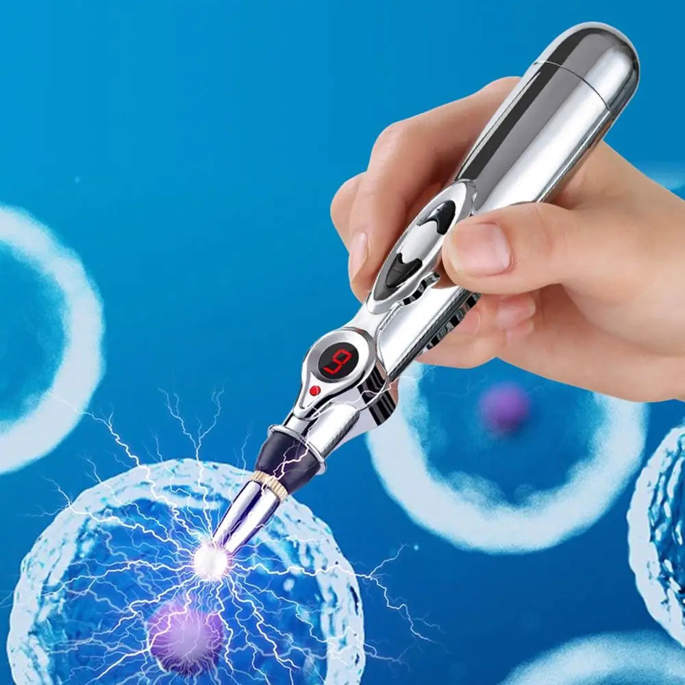 2/3/5 Heads Electronic Acupuncture Pen Safe Acupuncture Electric Massage Pen 9th Gear Meridian Energy Meridian Pen Neck