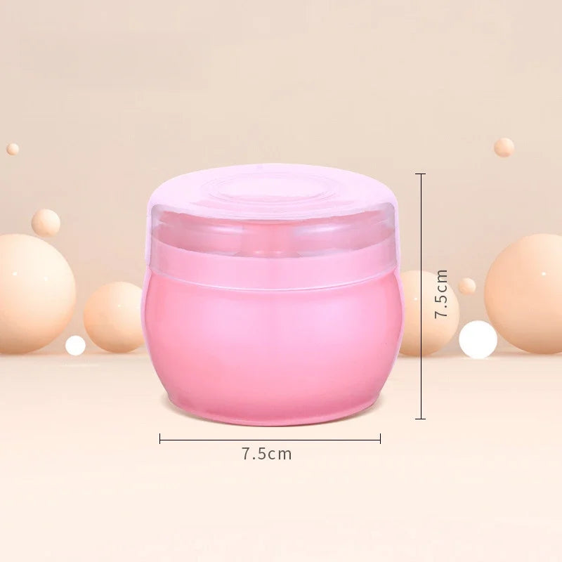 High Quality Powder Puff Set with Case, Sponge Puff for Face & Body Loose Powder