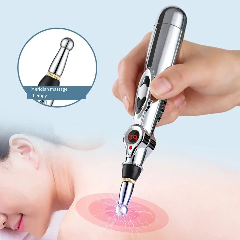 2/3/5 Heads Electronic Acupuncture Pen Safe Acupuncture Electric Massage Pen 9th Gear Meridian Energy Meridian Pen Neck