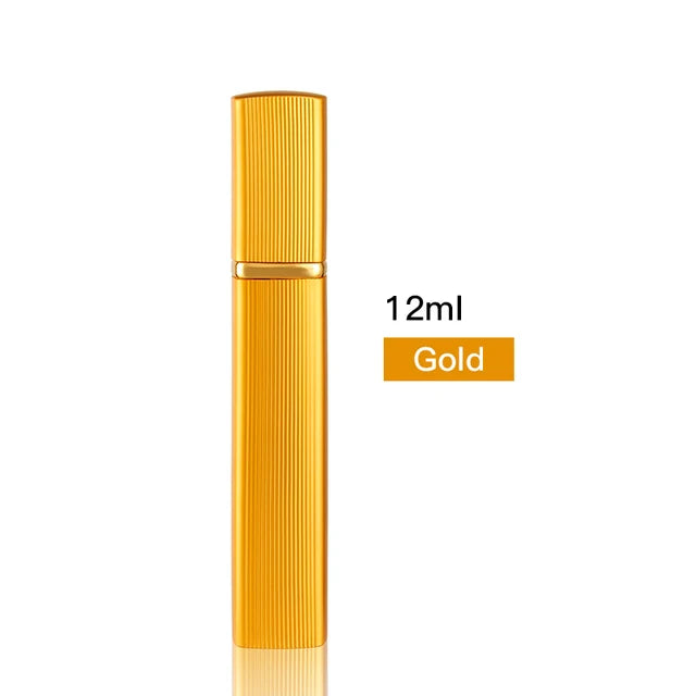 Perfume bottle 12ml high-grade perfume dispenser bottle ultra-fine spray portable travel spray bottle glass inner empty bottle