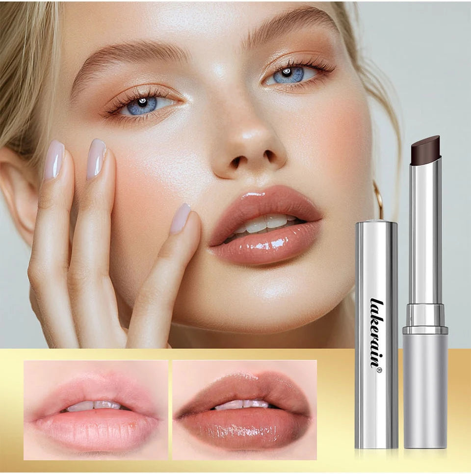 Lakerain Colorless Nearly Lip Balm Lipstick Long Lasting Hygienic Moisturizing Lips Plumper Nourish Makeup Lip Care Cosmetics