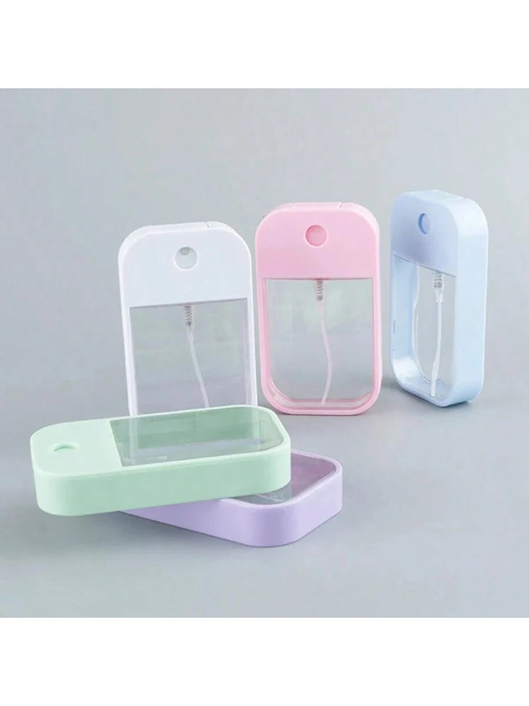 Plastic Card Bottle Perfume White Pink Blue 45ml Water Mist Spray Bottle for Hand Sanitizer Oral Spray Sprayer