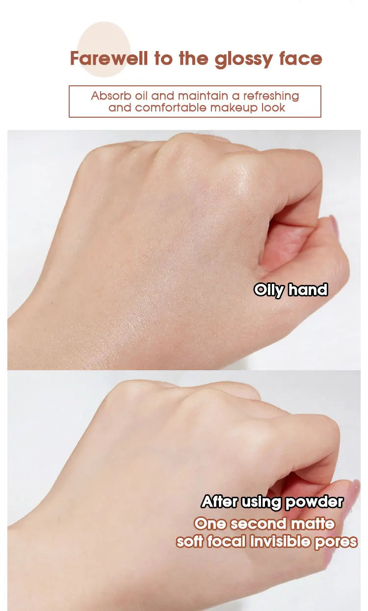 Concealer Banana powder Lasting Oil Control Makeup Honey Powder Waterproof Brightening Set Powder High gloss Powder Cream