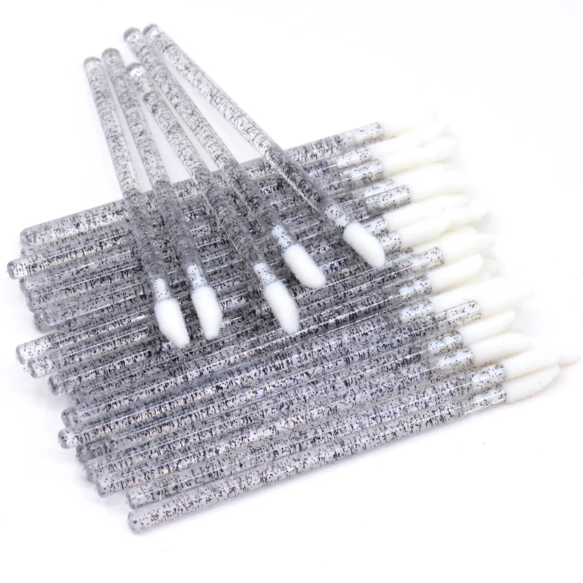 100Pcs Disposable Lip Brush Eyelash Extension Makeup Brushes Lash Extension Mascara Applicator Lipstick Wands Cosmetic Tools