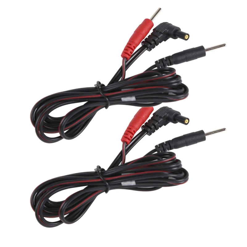 Electrode Lead Wires TENS Conductive Standard Pin for Ems Massage Electrode Pad Standard Pin  Digital Tens Machine Health Care