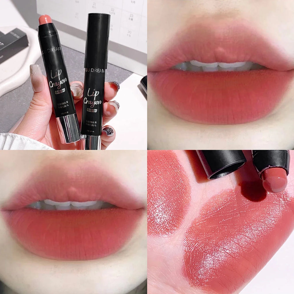 Matte 4-Color Lipstick Pen, Waterproof Long-Lasting, Easy Apply, Non-Fading, Multi-Look Lip Makeup, Unisex, Safe & Certified