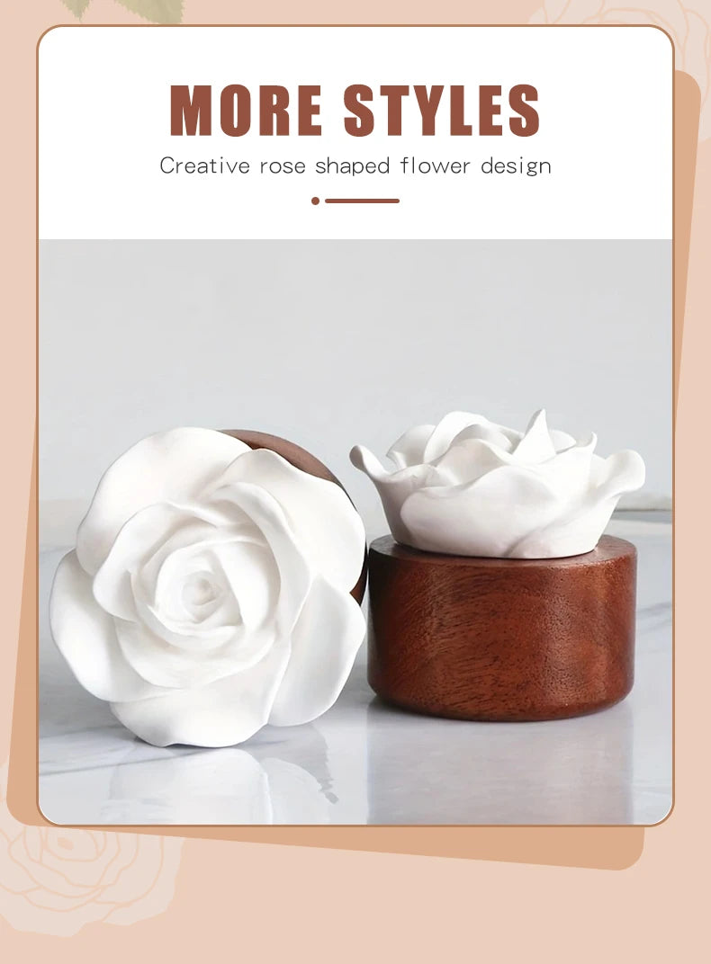 1PC flower aroma diffuser No perfume DIY fragrance decoration desktop living room bedroom car home accessories aromatherapy item