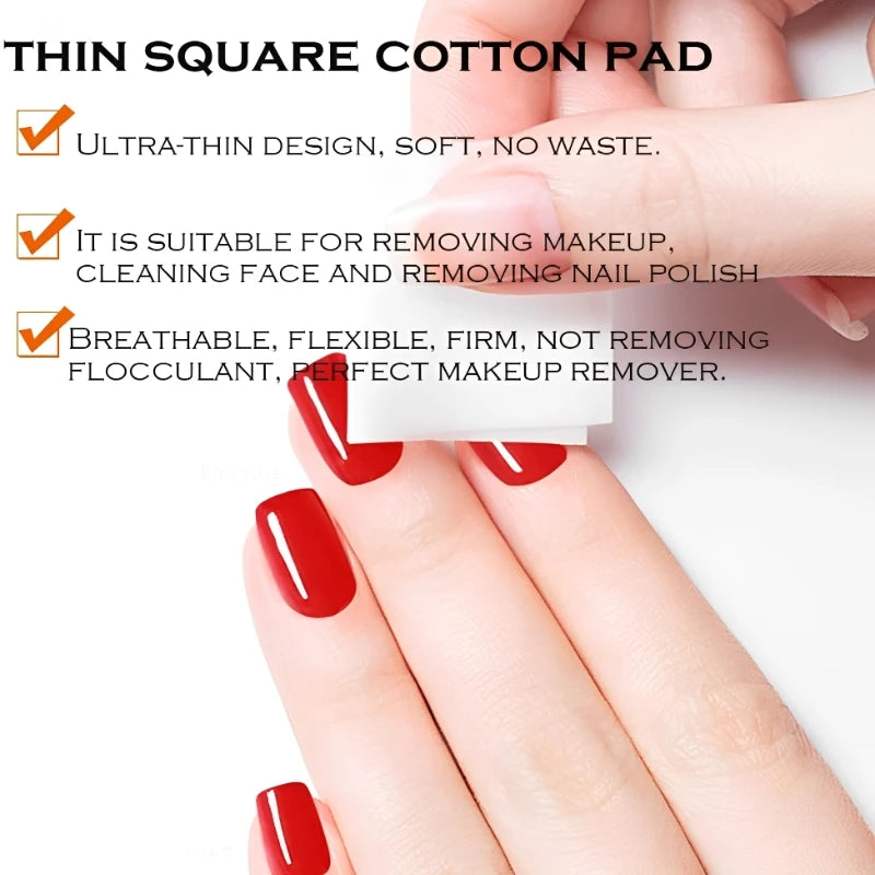 1200pcs/bag Disposable Pearl Pattern Makeup Cotton Pads Soft Facial Cleaning Tools Makeup Remover Wipes Portable Beauty Supplies