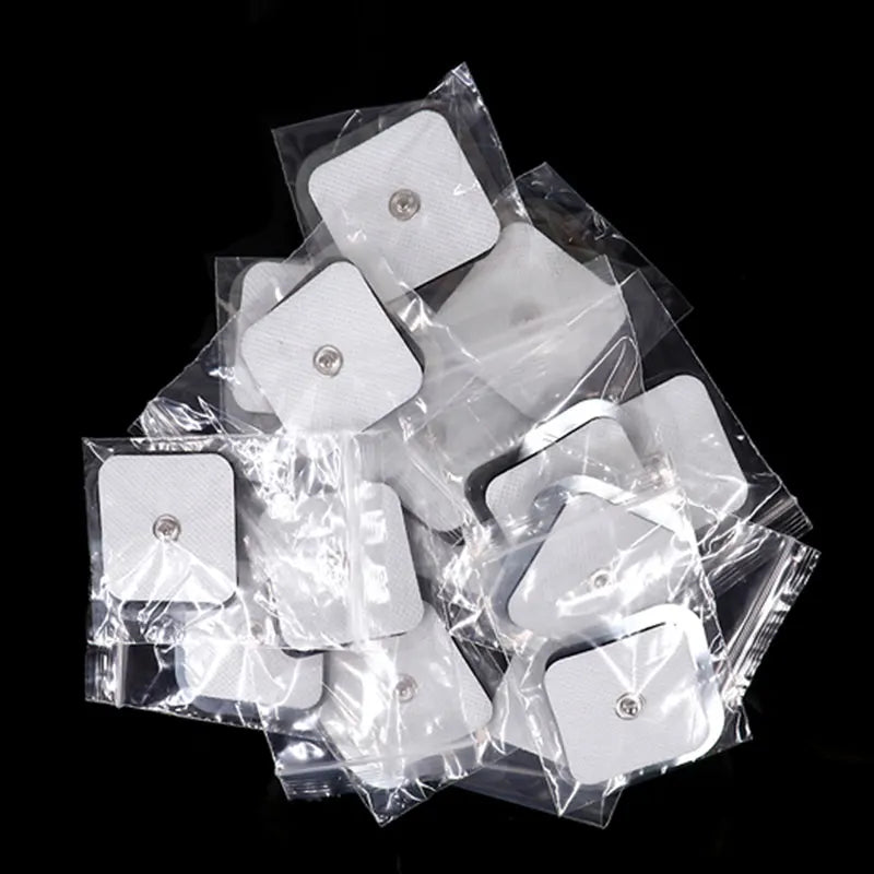 10/20PCS Electrode Pads Gel For Tens Acupuncture Massage Machine Slimming Pulse Ems Muscle Stimulator Massager Sticker