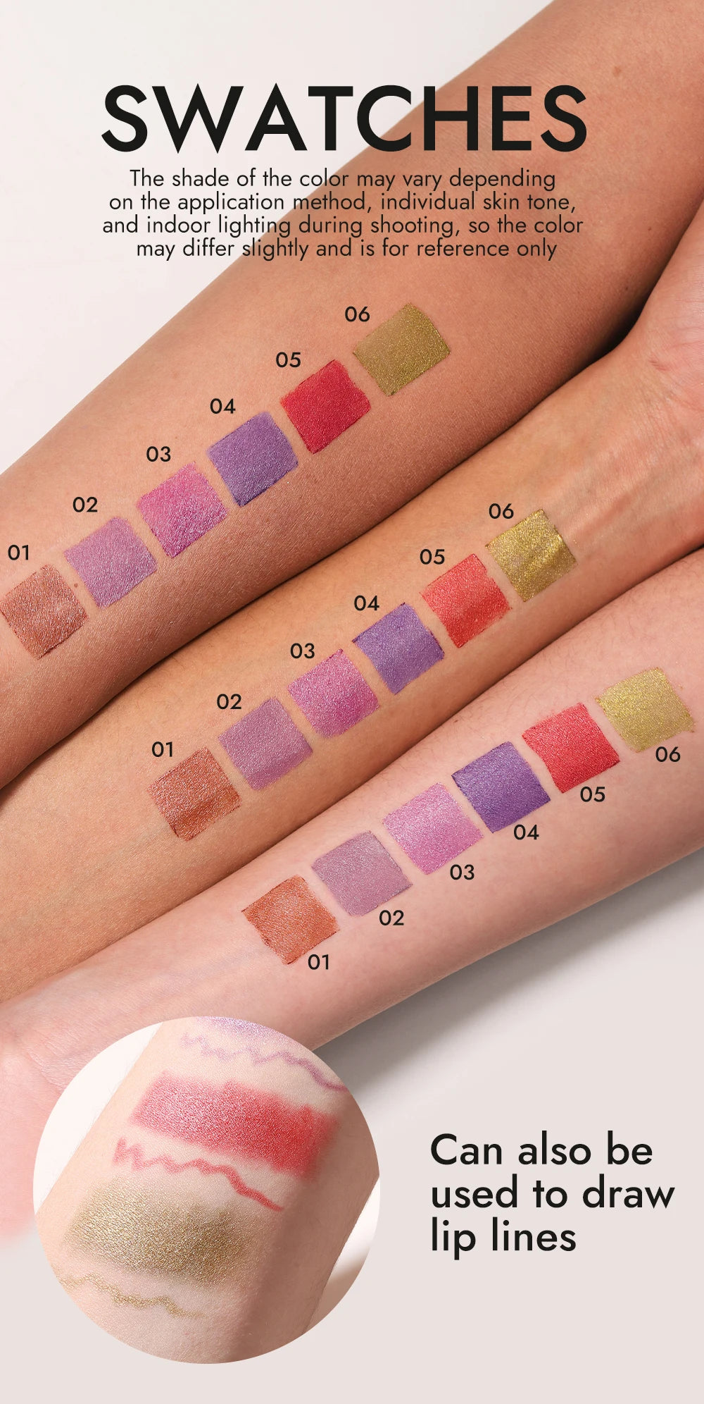 Gradient Lip Liner Pen with Matte Velvet Finish Smooth Application  Lipstick for Defined and Elegant Lips