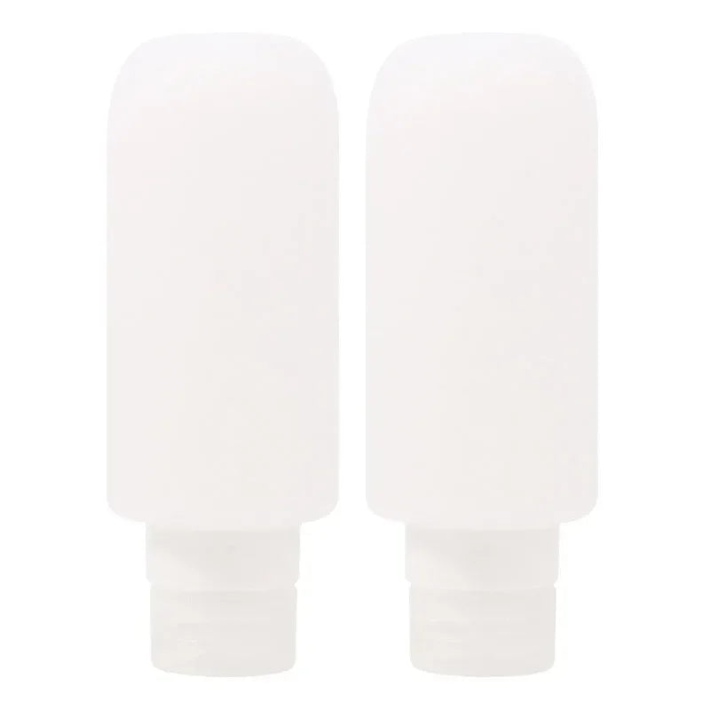 200ml Silicone Bottle Refillable Bottle Lotion Shower Gel Shampoo Container Empty Bottle Portable Travel Accessories Wholesale