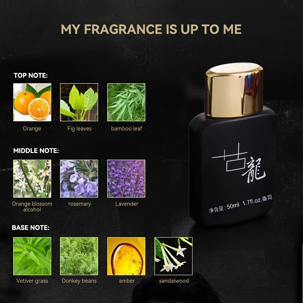 Royal & Black Dragon Cologne for Men 50ml Luxury Long Lasting Fragrance Classic Oriental Scent Strong and Elegant Eau De Cologne