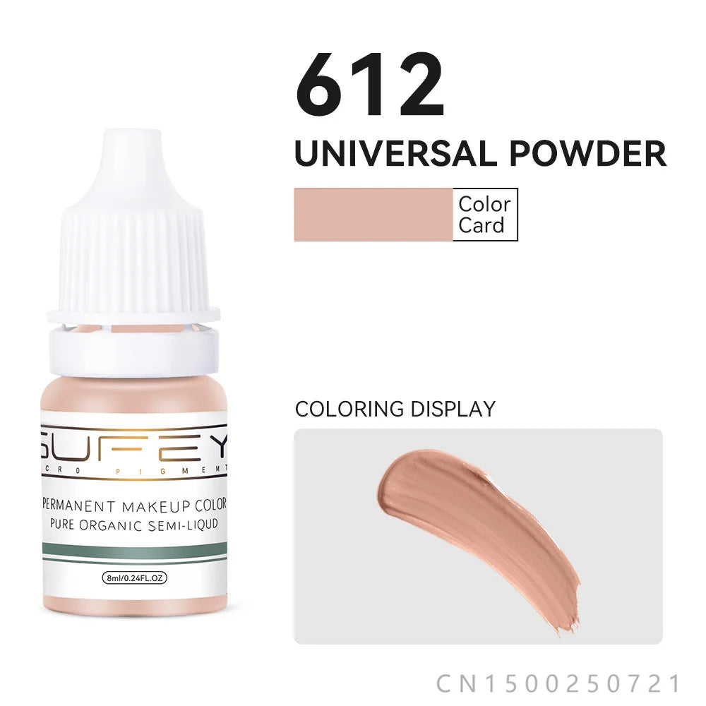 33 Colors Permanent Makeup Pigment Lip Tattoo Inks Vegan Eyebrows Microblading Pigments 8ml Body Art Ink for PMU Artists