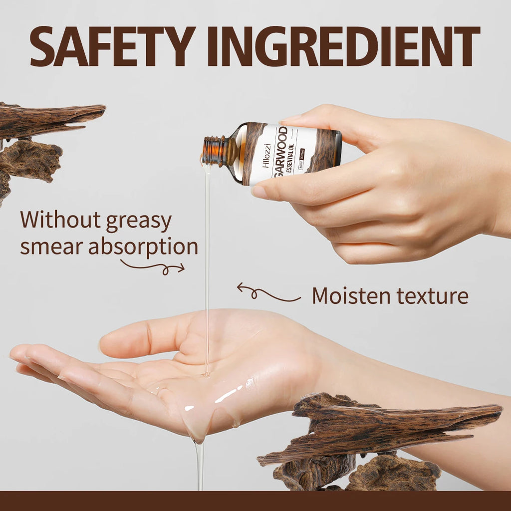 30ml agarwood essential oil pure essential oil rich in flavor aromatherapy massage humidifier car DIY