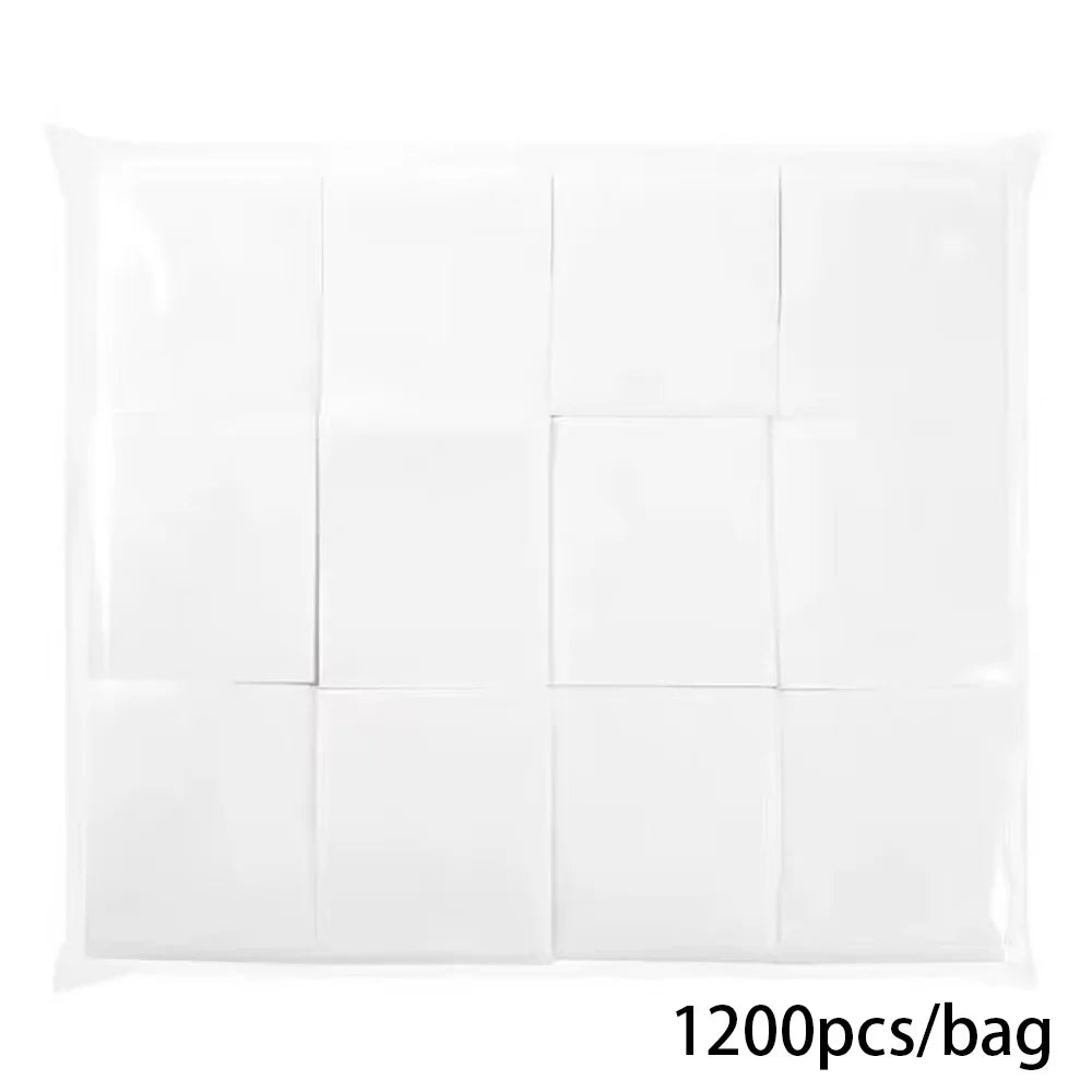 1200/2400pcs Facial Cotton Pads Makeup Remover Cotton Pads Soft Cleaning Tool For Facial Eye Lip Nail Polish Removing Tools