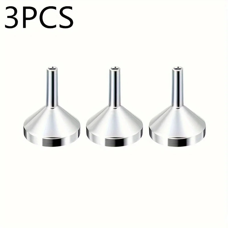 1/3/5pcs Refillable Perfume Bottle Funnel, Mini Perfume Travel Bottle Refillable, Bottom Fill Perfume Dispenser
