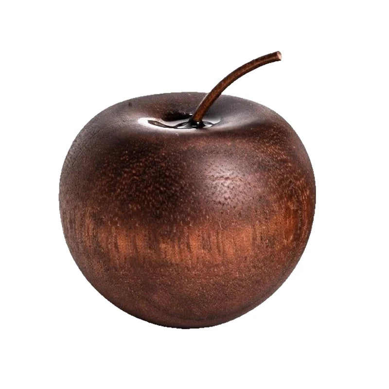 3/1Pcs Wooden Apple Shaped Essential Oil Diffuser Fragrance Diffuser Suitable For Home Bathroom Car Decoration