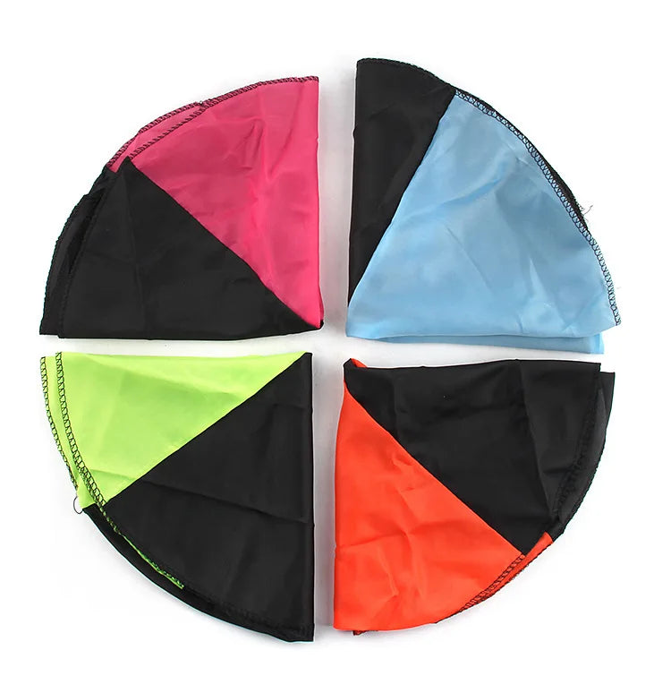 1pcs Hand Throwing Parachute Outdoor Funny Toys Game Play Toys for Fly Parachute Sport with Mini Soldier Toys