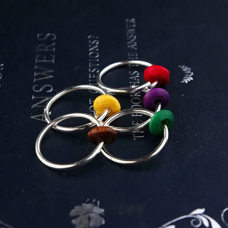 5-8Pcs Metal Hollow Out Hair Ring Accessories,Beads Hair Braid Rings Clips Dread Locks Hair Braiding Metal Cuffs Decoration Gold