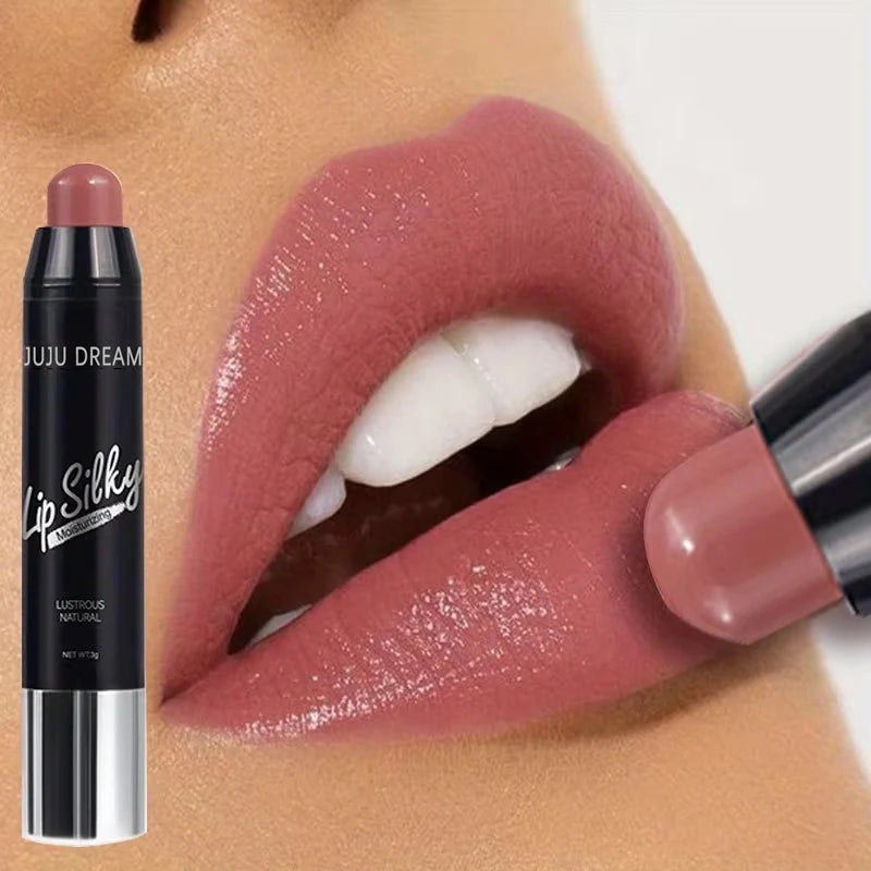 Matte 4-Color Lipstick Pen, Waterproof Long-Lasting, Easy Apply, Non-Fading, Multi-Look Lip Makeup, Unisex, Safe & Certified
