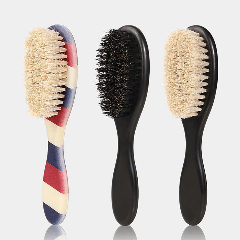Wild Boar Bristles Material Dual-Purpose Beard Brush Shaving Set Barber Shop Perfessional Tools Reduce Frizz Shaving Brush