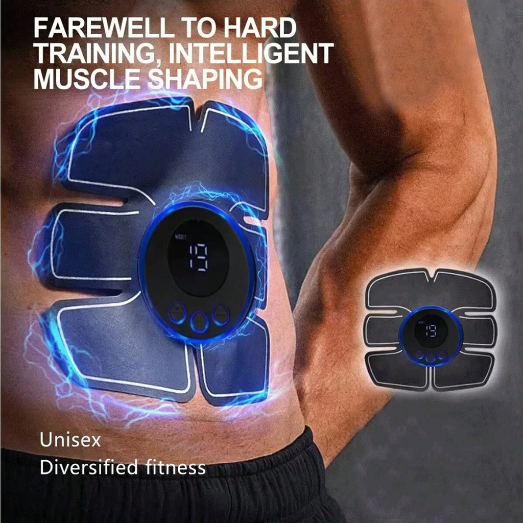 2026 1PC Abs Stimulator, Muscle Toner, Portable Muscle Trainer, Intelligent Wireless Fitness Apparatus Rechargeable